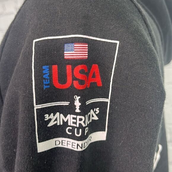 ORACLE Tag Heuer Puma Black Racing USA Hoodie Medium 34th America’s Cup Sailing - Picture 4 of 9